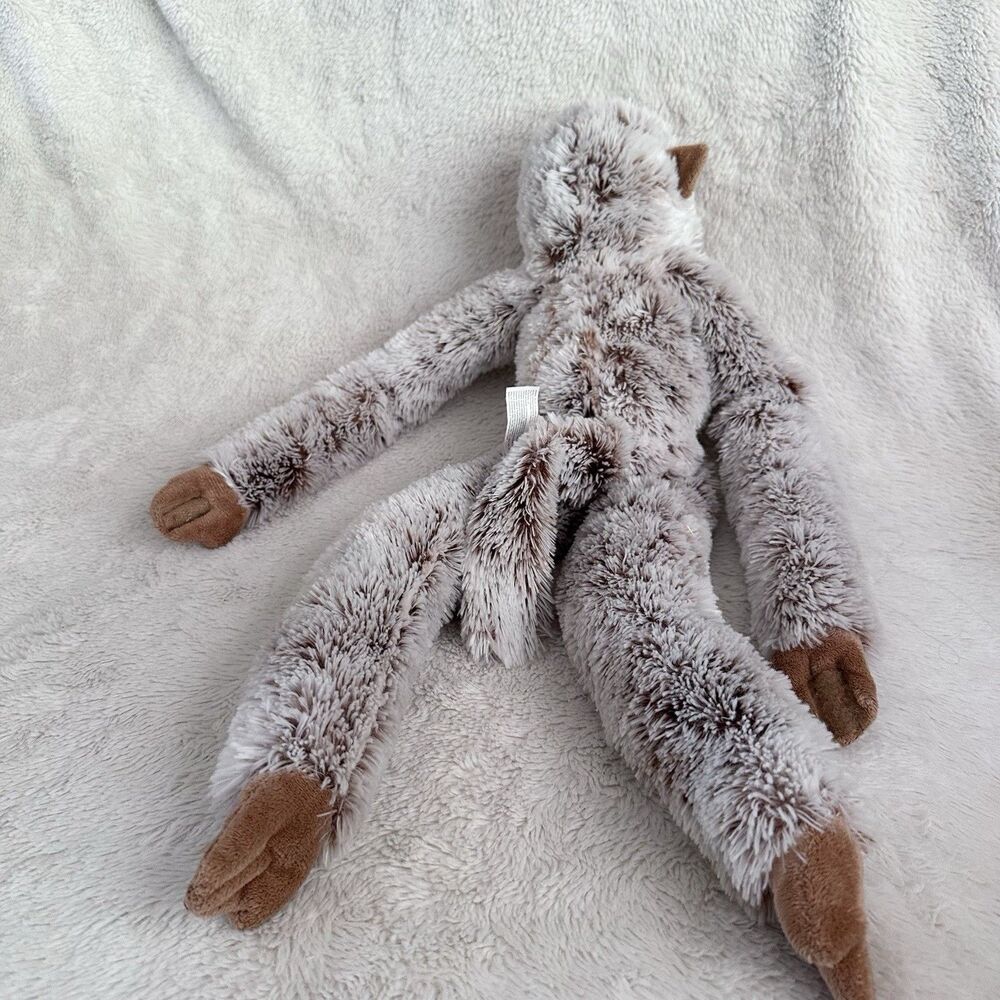 Animal Alley Brown Monkey Hanging 21" Plush Toy Stuffed Animal Vintage Toys R Us - Picture 3 of 5